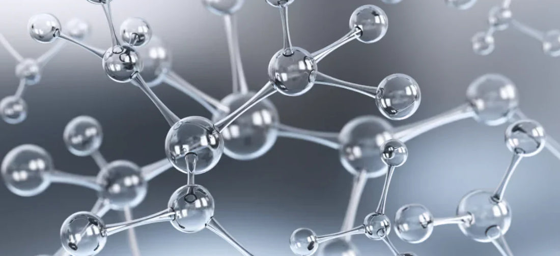 Struttura molecolare che rappresenta il collagene idrolizzato a livello microscopico