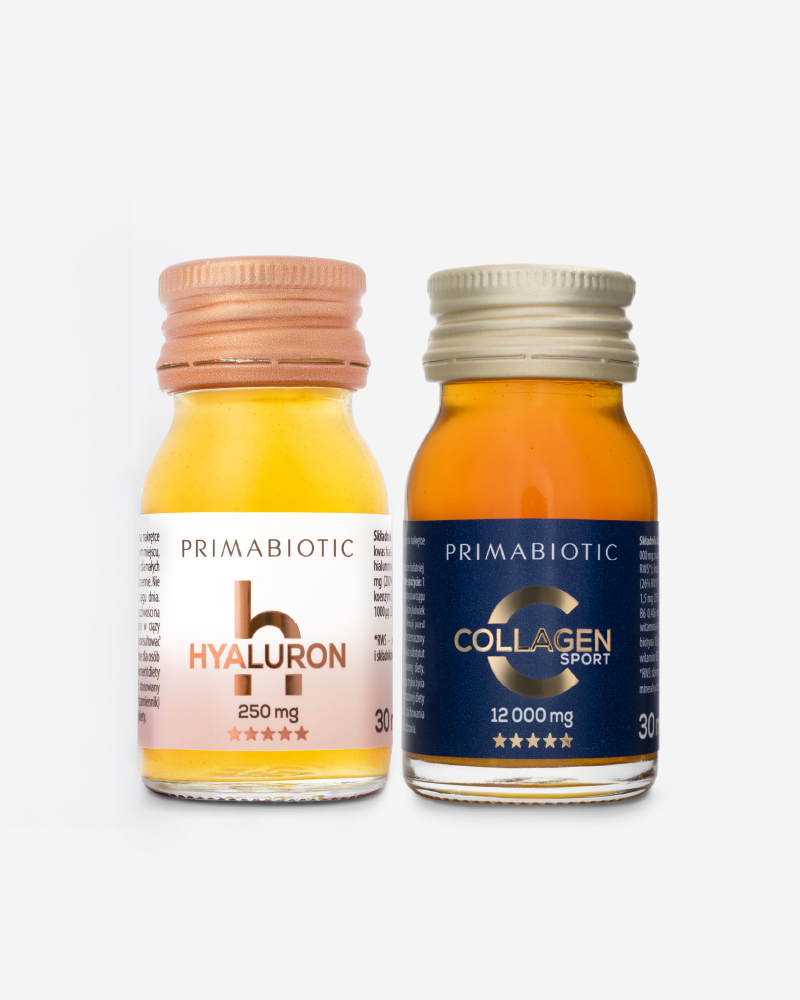 Set: Primabiotic Collagen Sport & Hyaluron