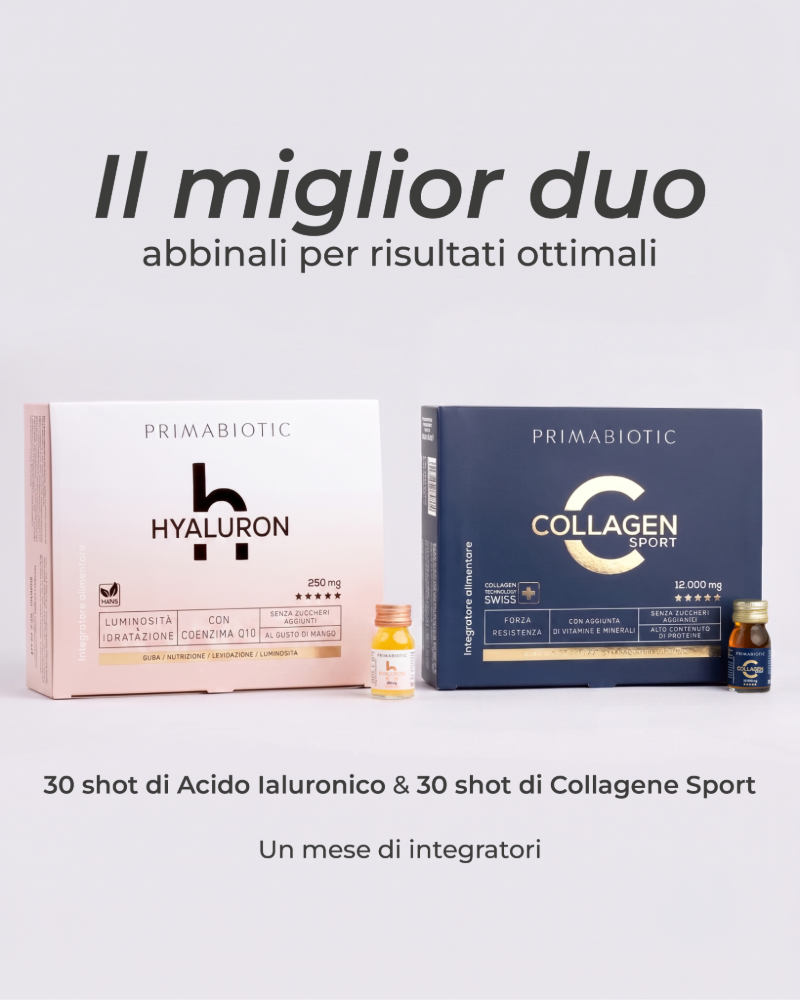 Set: Primabiotic Collagen Sport & Hyaluron
