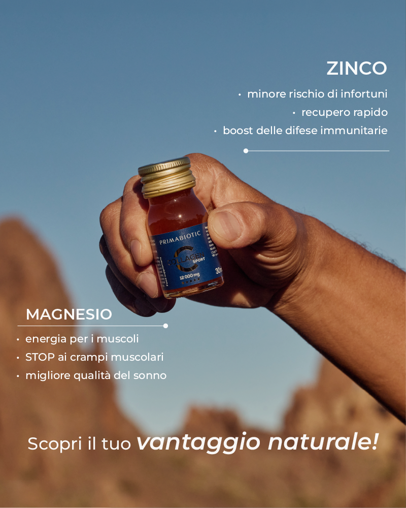 Primabiotic Collagen Sport - collagene con magnesio