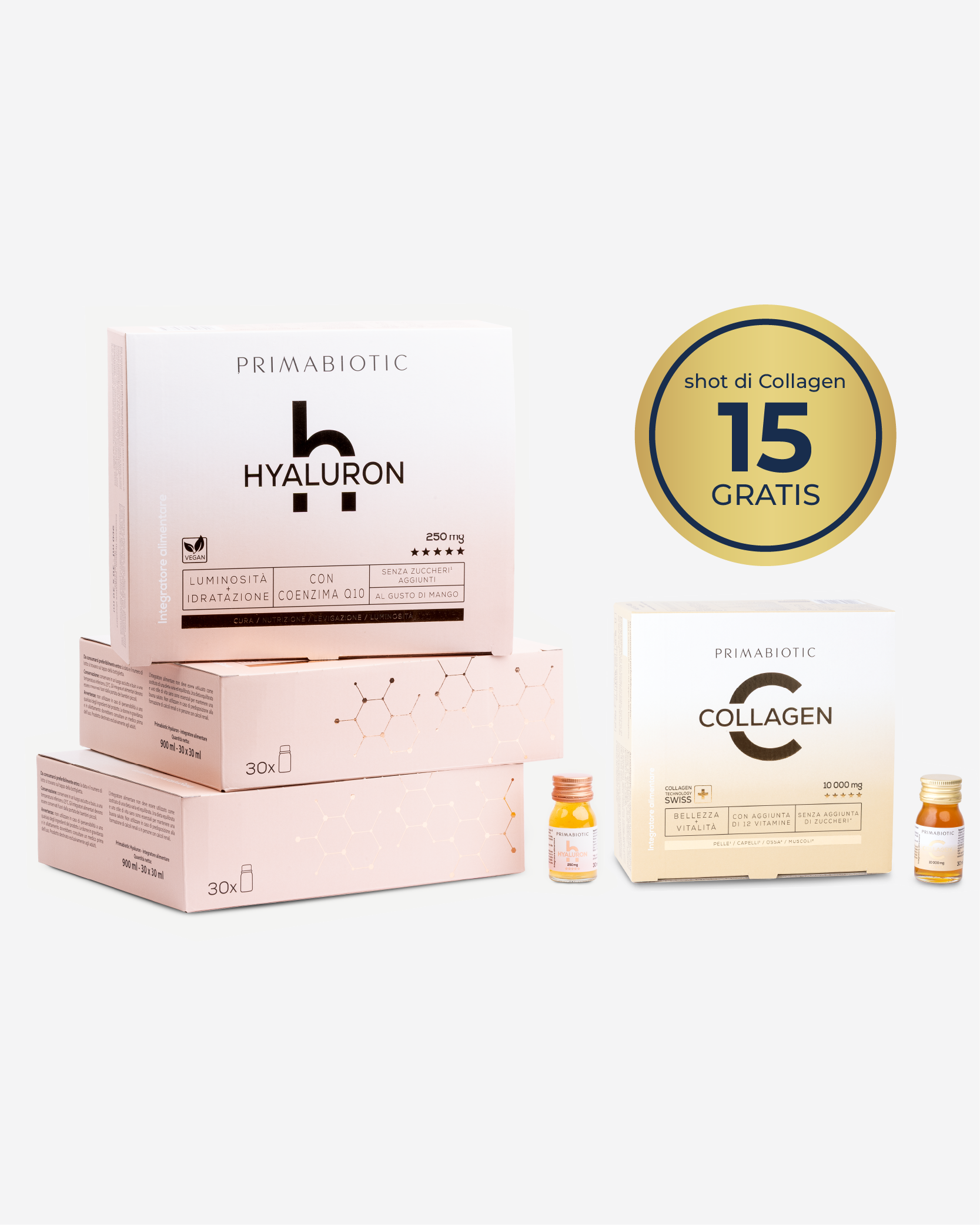 Primabiotic Hyaluron – acido ialuronico da bere