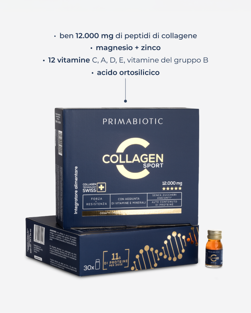 Primabiotic Collagen Sport - collagene con magnesio